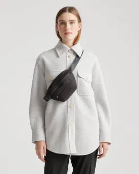 100% Merino Wool Shirt Jacket