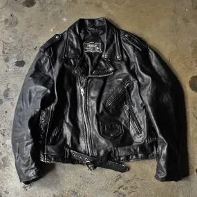 80’s～ FIRST Genuine Leather ダブルライダース レザージャケット 240115H