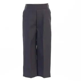 Big Boys Charcoal Elastic Special Occasion Long Dress Pants 8-14