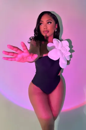Fiora Flower Detail Bodysuit