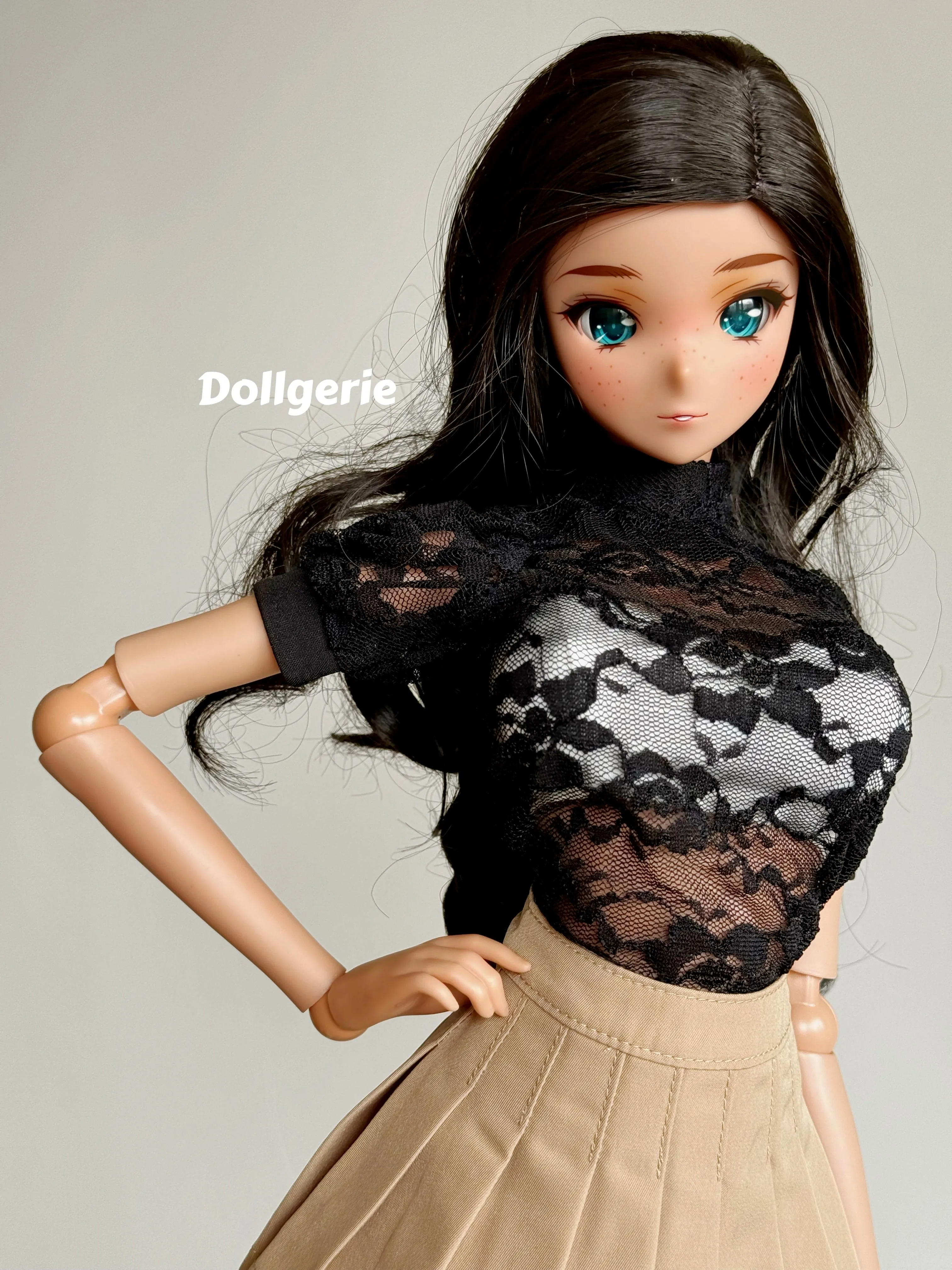 Lace Noir Set for SmartDoll / DD L-XL