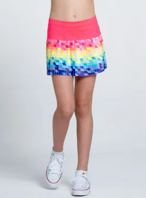 Love In Color Pleated Skirt