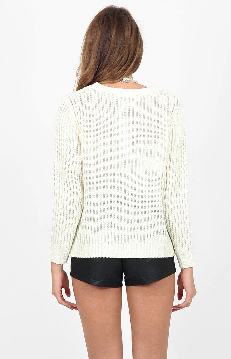 Nocturnal Jumper Ivory