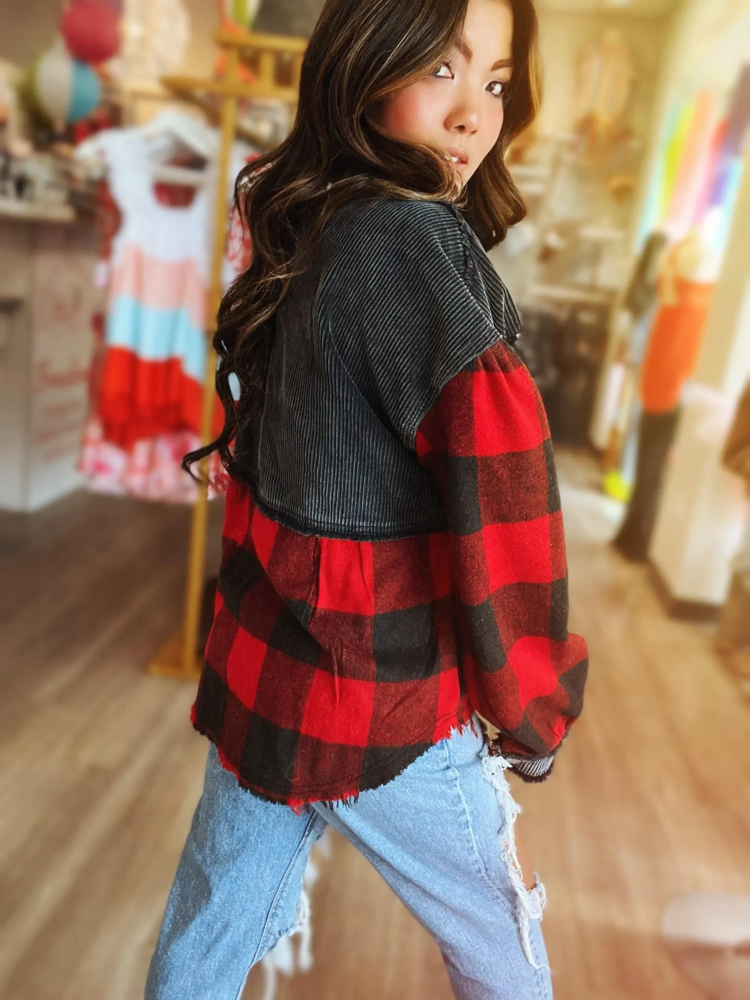 PREORDER: Layla Plaid Shacket