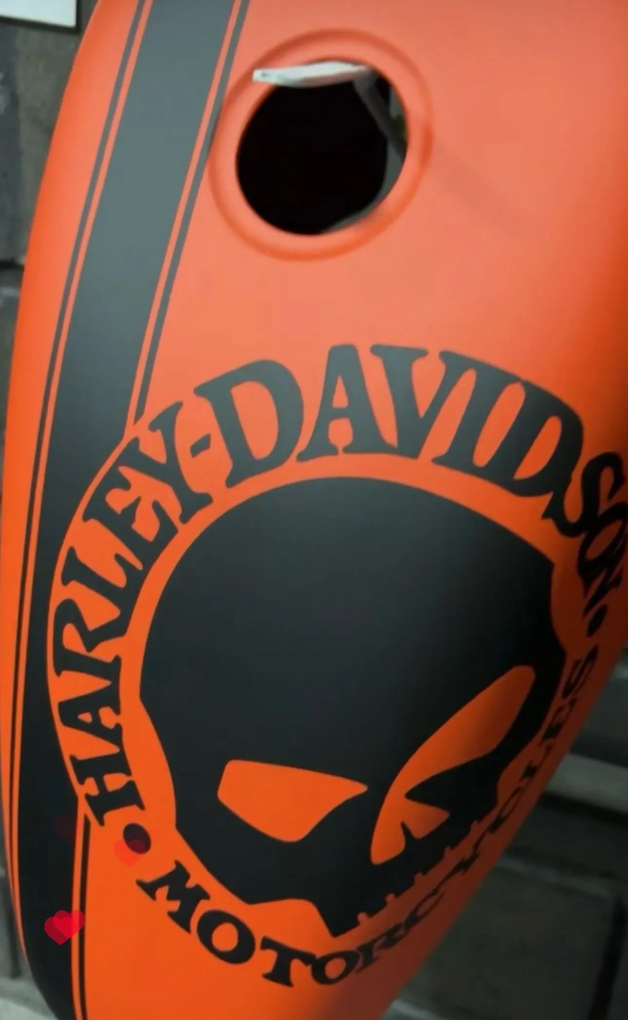Punisher Gas Tank Cover - FortyEight
