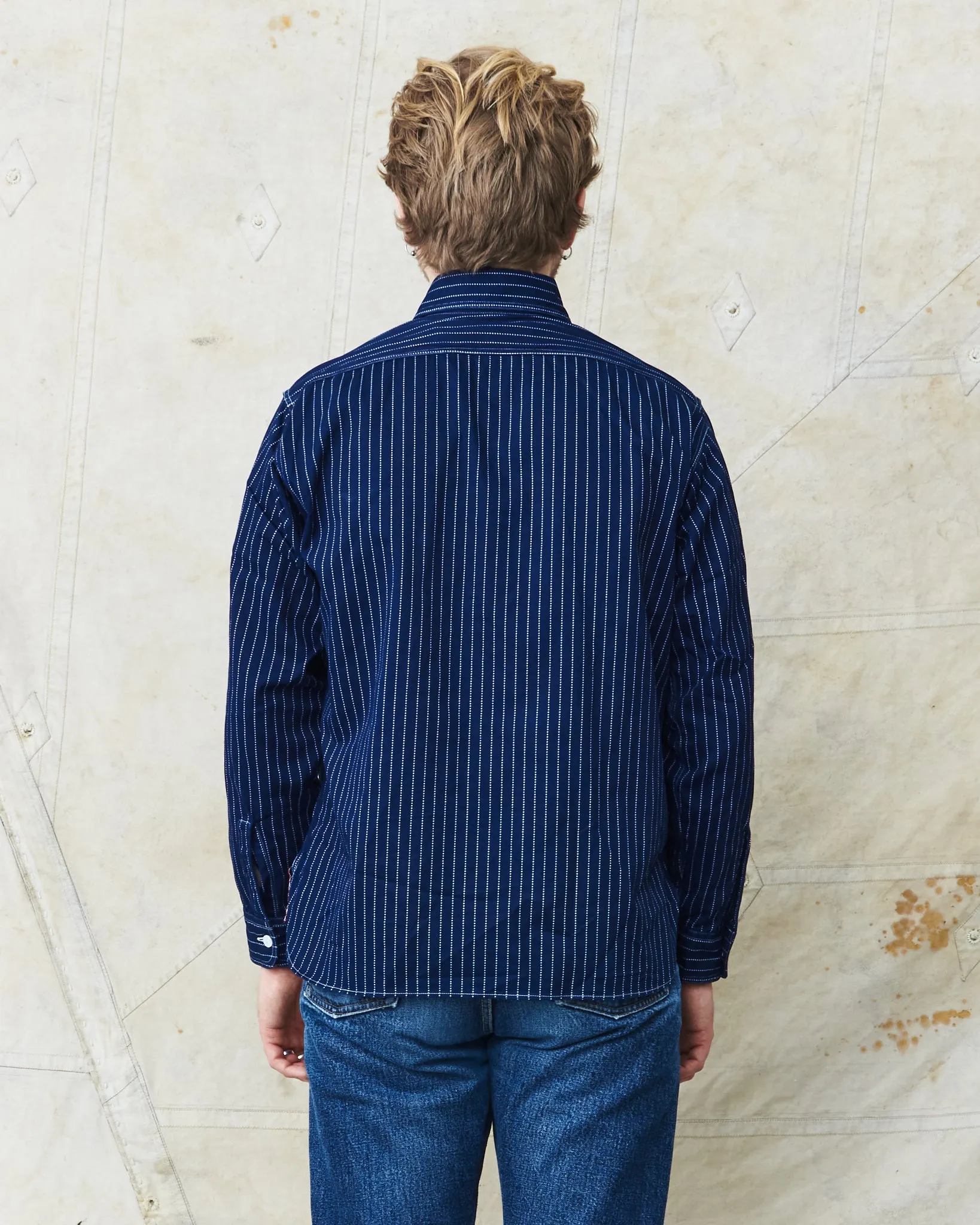 Sugar Cane & Co Fiction Romance 8,5 Oz Wabash Stripe Work Shirt