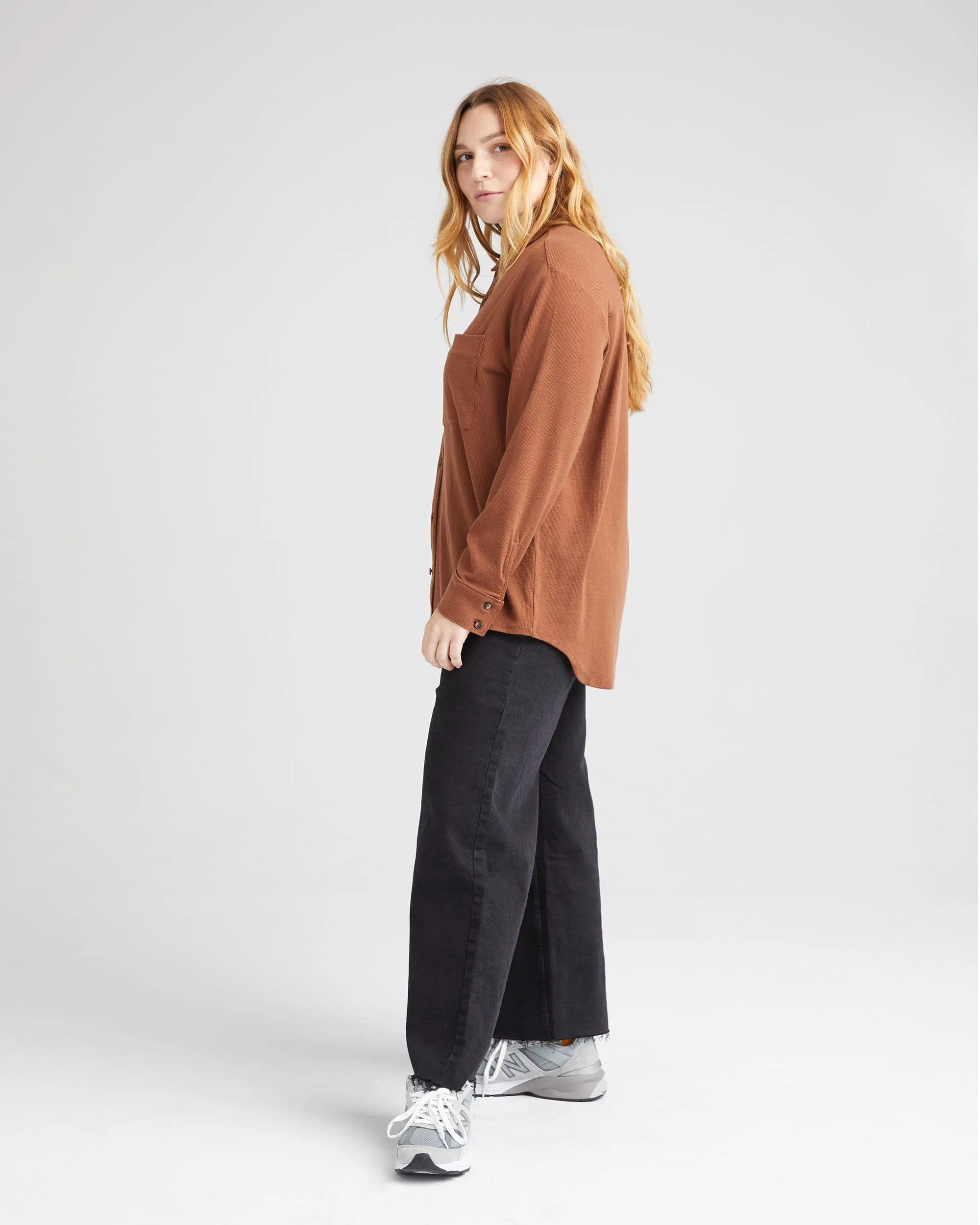 Women's Cozy Rib Shacket